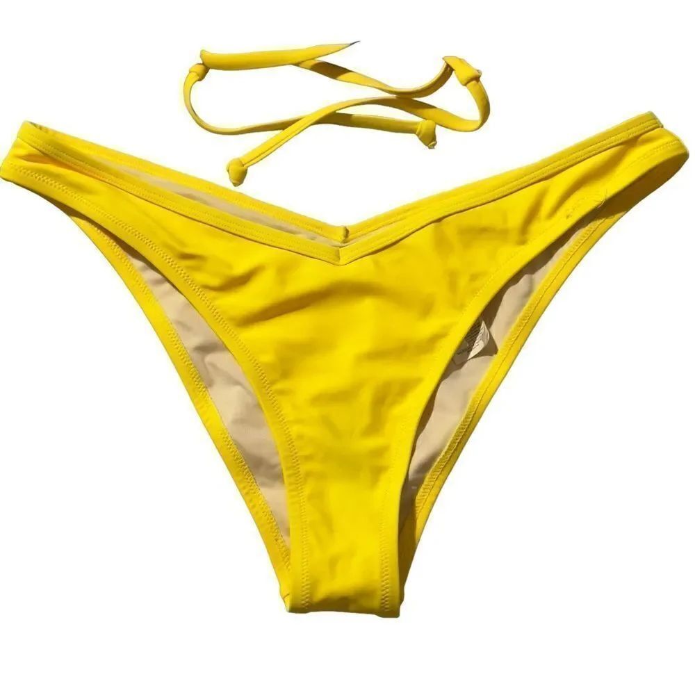 Cupshe Red Yellow 2-Pc Bikini Set SMALL - Picture 6 of 11